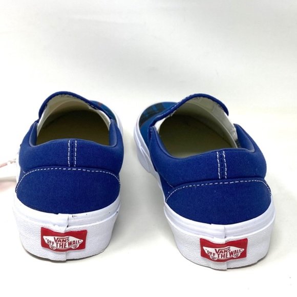 VANS CLASSIC SLIP-ON Big Reveal Navy Women’s Shoes Sneakers Canvas VN000XG81P4 - Picture 9 of 11